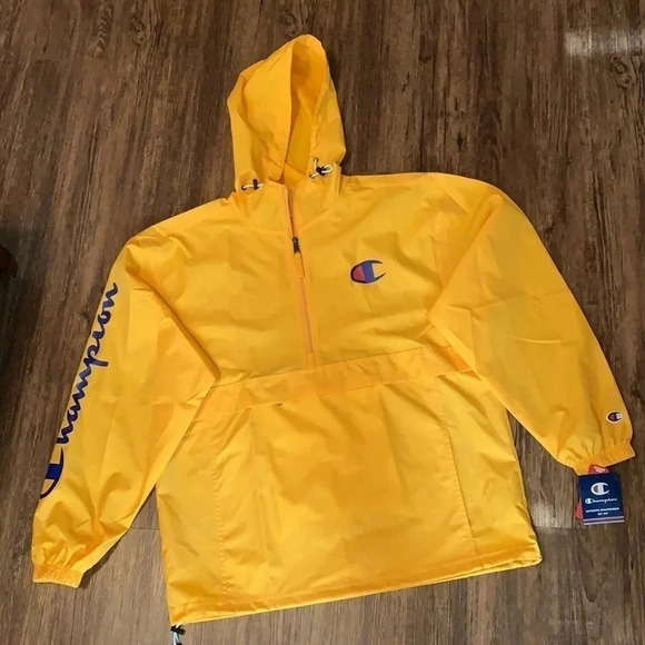 NWT Champion Windbreaker Jacket Men’s Medium - Picture 8 of 12